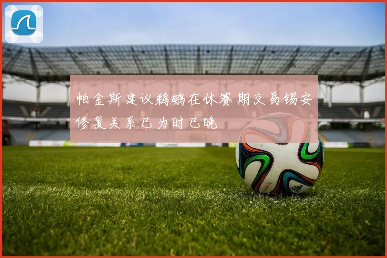 帕金斯建议鹈鹕在休赛期交易锡安修复关系已为时已晚